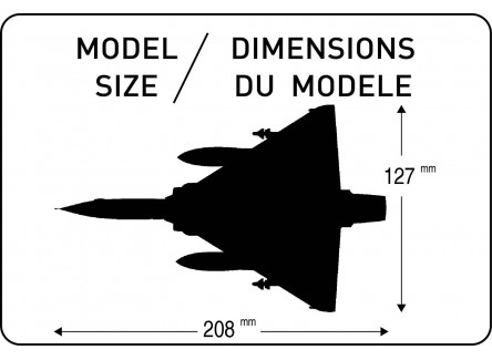 Heller 80321 - Maqueta avión Mirage...