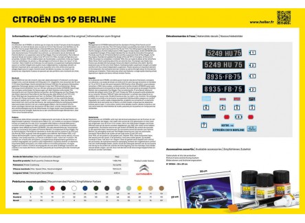Heller 80795 - Maqueta Citroën DS 19...