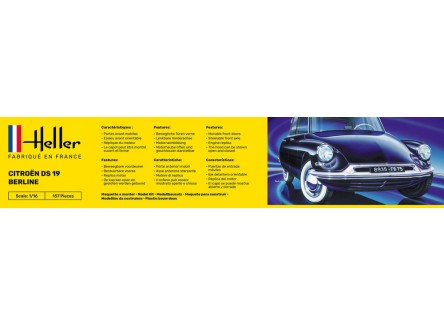 Heller 80795 - Maqueta Citroën DS 19...