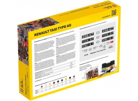 Heller 30705 - Maqueta Renault Taxi...