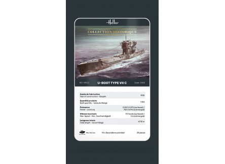 Heller 81002 - Maqueta submarino...