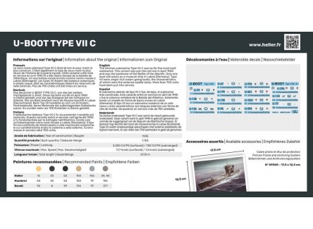 Heller 81002 - Maqueta submarino...