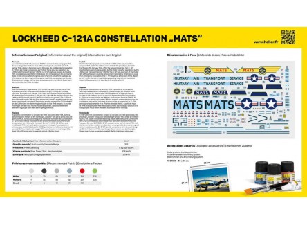 Heller 56382 -  Kit completo C-121A...