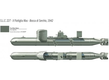 Italeri 5621 - Submarino S.L.C....