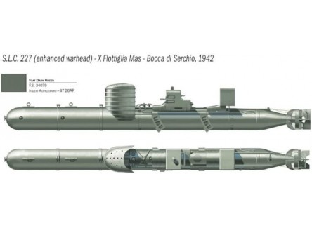 Italeri 5621 - Submarino S.L.C....