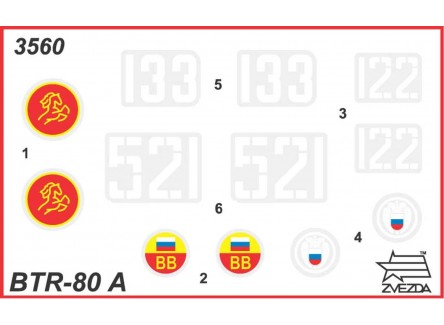 Zvezda 3560 - Russian BTR-80A...