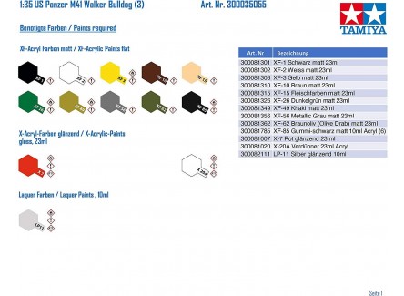 Tamiya 35055 - Maqueta de Tanque U.S....