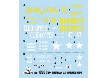 Italeri 6583 - Maqueta M4 Sherman...