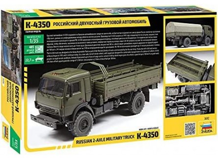 Zvezda 3692 - Maqueta Camión Russian...