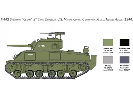 Italeri 6583 - Maqueta M4 Sherman...