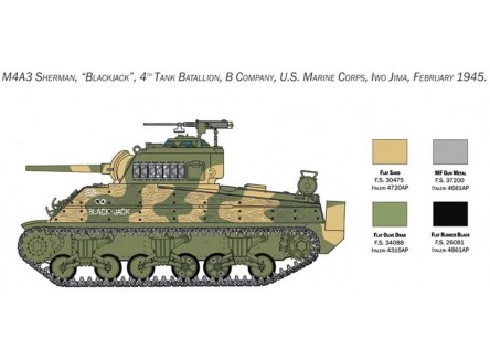 Italeri 6583 - Maqueta M4 Sherman...