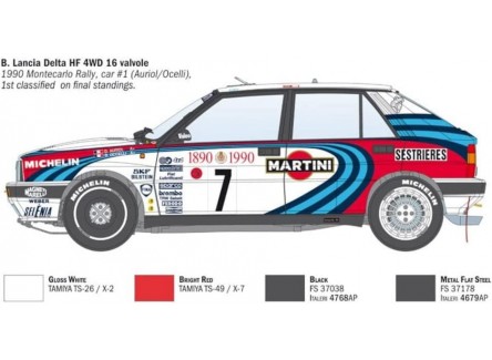 Italeri 4709 - Lancia Delta HF... Italeri 4709 - Lancia Delta HF...