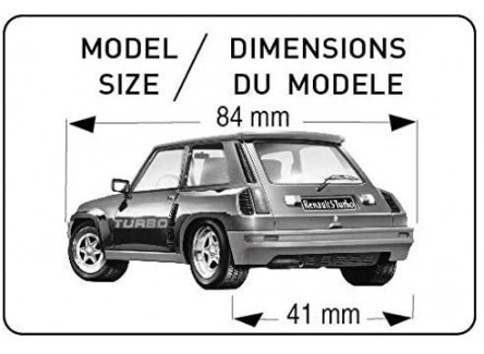 Heller 80150 Maqueta Coche R5 Turbo -...