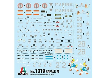 Italeri 1319 - Maqueta avión Rafale M...