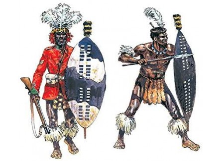 Italeri 6051- Maqueta Figuras Zulu...
