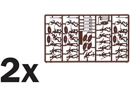 Italeri 6051- Maqueta Figuras Zulu...