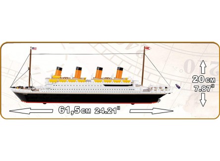 COBI 1914 - Barco  R.M.S. Titanic...