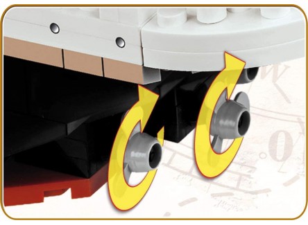 COBI 1914 - Barco  R.M.S. Titanic...