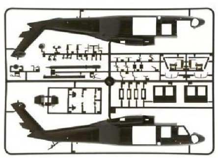 Italeri 2706 MH 60A Black Hawk