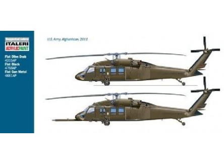 Italeri 2706 MH 60A Black Hawk