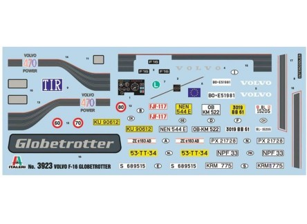 Italeri 3923 Camión Volvo F16...