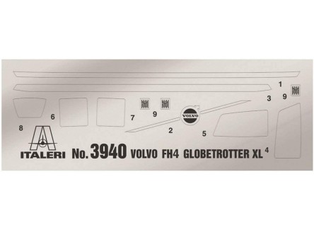 Italeri 3940S - Volvo FH4...