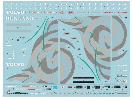 Italeri 3892 - Volvo VN 780 - Escala...