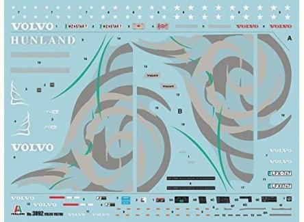 Italeri 3892 - Volvo VN 780 - Escala...