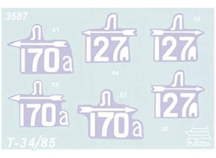 ZVEZDA 3687 - Maqueta Tanque Medio -...