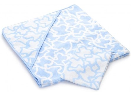 TOUS BABY - Toalla RUS03 - Color azul...