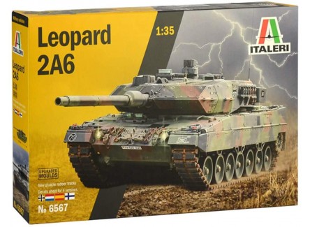 Italeri 6567S - MAqueta  Leopard 2A6....