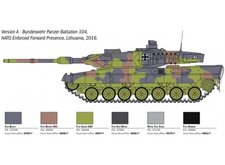 Italeri 6567S - MAqueta  Leopard 2A6....