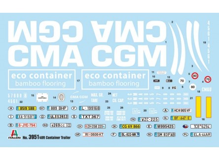 Italeri 3951 - Maqueta container...