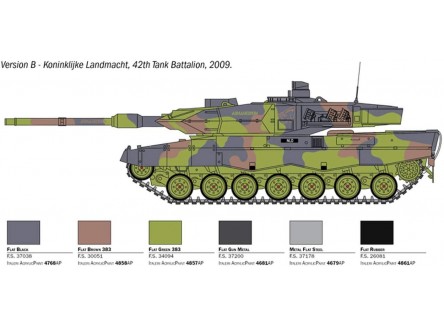 Italeri 6567S - MAqueta  Leopard 2A6....