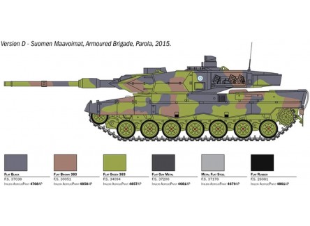 Italeri 6567S - MAqueta  Leopard 2A6....