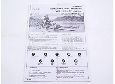 Trumpeter 05712 - Maqueta acorazado...