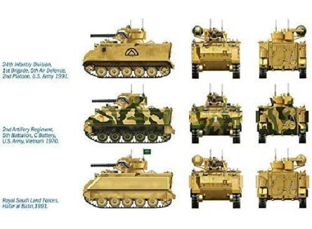 Italeri 7066 - Maqueta tanque M163...