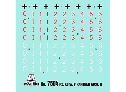 Italeri 7504 - Maqueta tanque Panther...