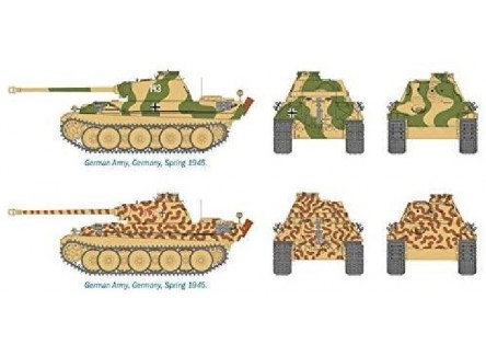 Italeri 7504 - Maqueta tanque Panther...