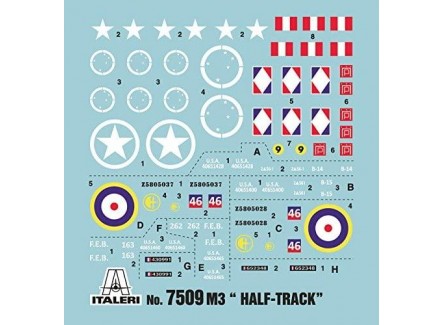 Italeri 7509S - Maqueta M3 Half...