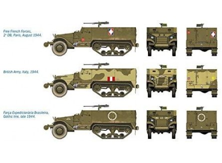 Italeri 7509S - Maqueta M3 Half...