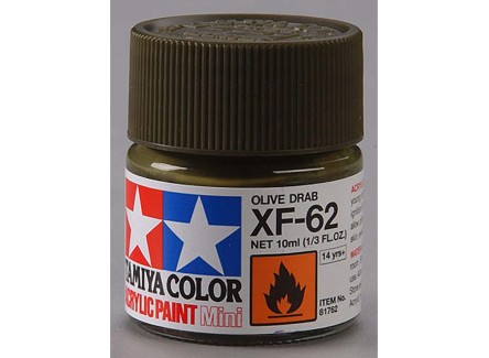 Tamiya XF62 - Pintura acrílica mini...