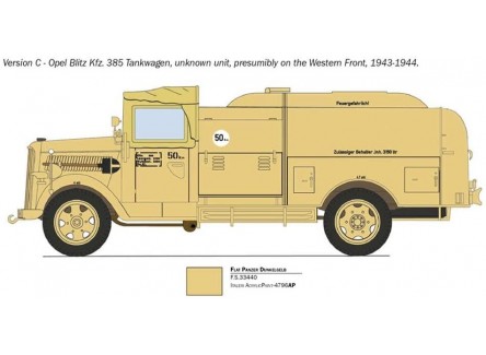 Italeri 2808S - Maqueta Opel Blitz...