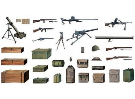 Italeri 0407 - Accesorios combate...