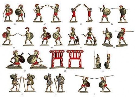 Zvezda 8068 - Figuras guerreros...