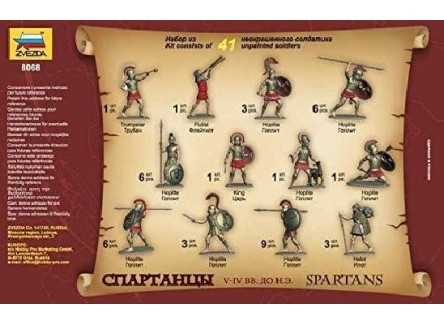 Zvezda 8068 - Figuras guerreros...