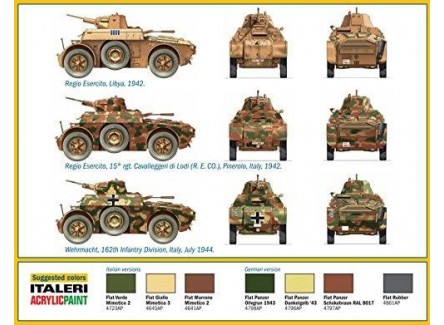 Italeri 7051 - Maqueta tanque AB41 -...