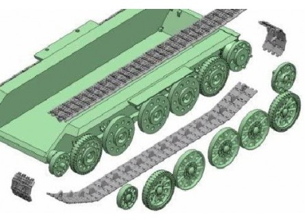 Zvezda 5001 - Maqueta tanque militar...