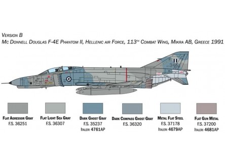 Italeri 1448 - Maqueta avión  F-4E/F...