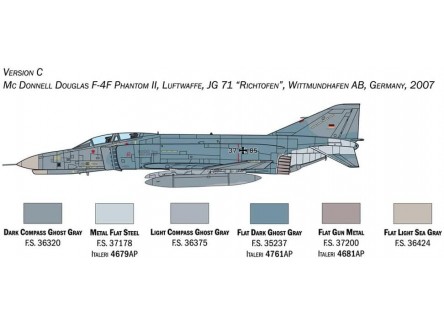 Italeri 1448 - Maqueta avión  F-4E/F...